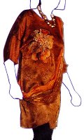 Robe drapée de Sylvine